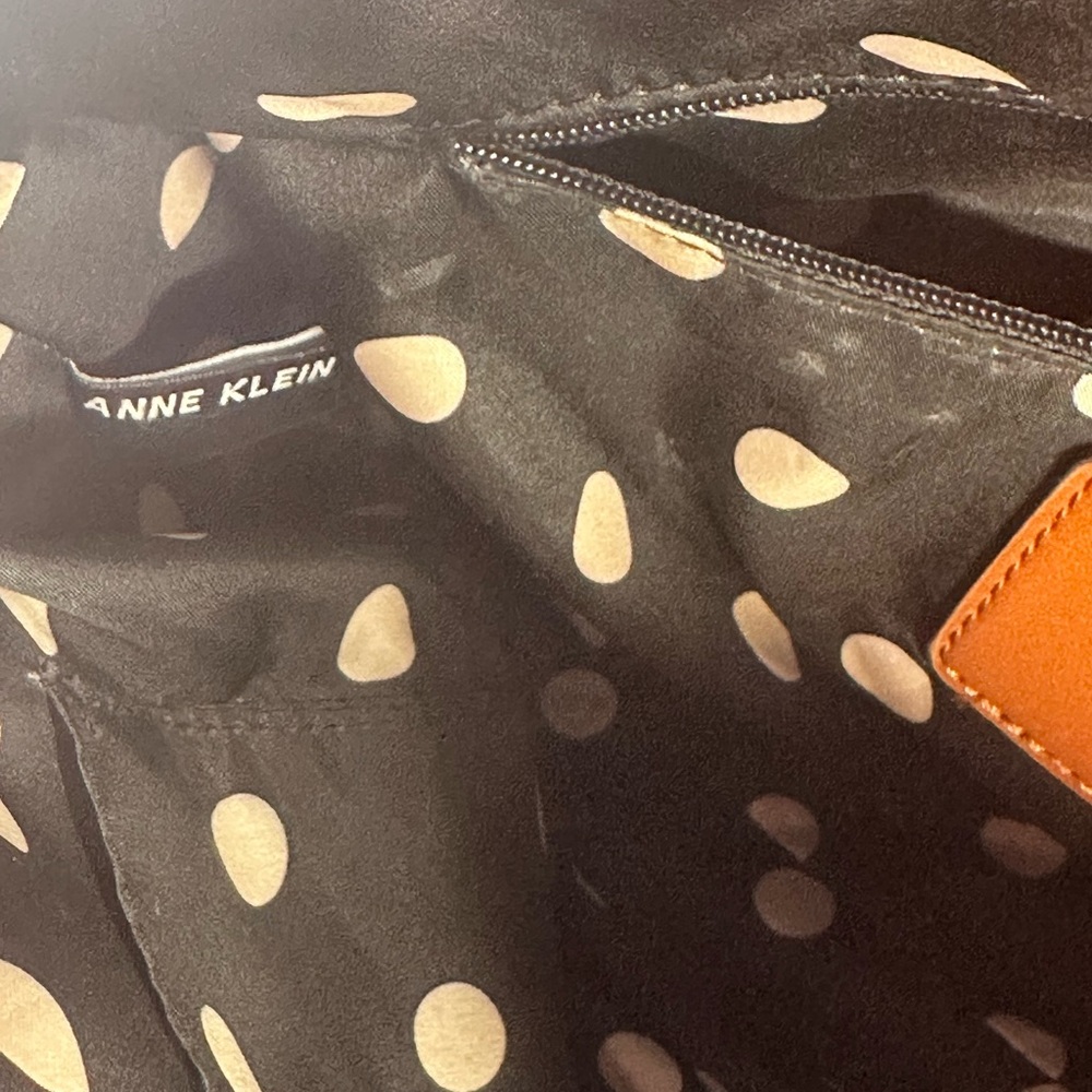 Anne Klein Brown Backpack with Structured Design - Picture 5 of 13